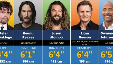 از کوتاهترین تا بلندقدترین مردان هالیوود +ویدیو 3 از کوتاهترین تا بلندقدترین مردان هالیوود +ویدیو