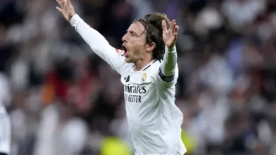 خلاصه بازی رئال مادرید 2 - 0 خیرونا؛ جادوی مودریچ 39 ساله در شب حماسی برنابئو 6 خلاصه بازی رئال مادرید 2 - 0 خیرونا؛ جادوی مودریچ 39 ساله در شب حماسی برنابئو