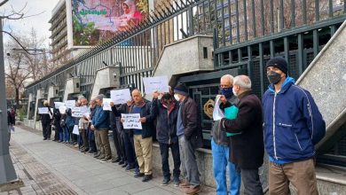 به خیابان آمدن بازنشستگان معترض در شهرهای مختلف 3 به خیابان آمدن بازنشستگان معترض در شهرهای مختلف