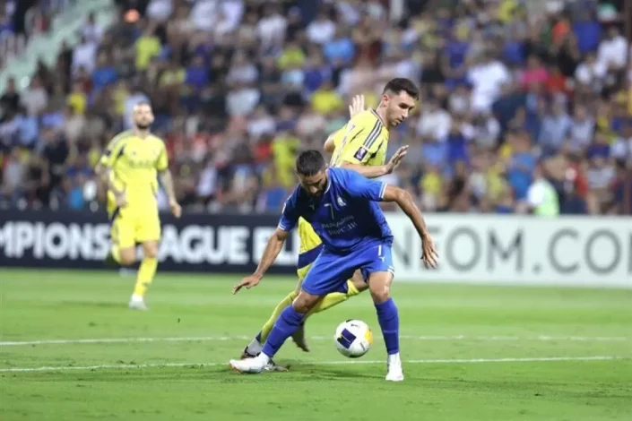 خلاصه بازی استقلال 0-0 النصر عربستان؛ شب درخشش سیدحسین حسینی و بدشانسی‌ آبی‌ها +ویدئو