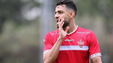 «حسین بیوفت زمین» پورعلی گنجی در حاشیۀ دربی، داد استقلالی‌ها را درآورد! +ویدئو