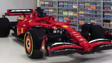 لگو و فراری؛ همکاری خیرهکننده برای ساخت مدل SF-24 در ابعاد واقعی 2 لگو و فراری؛ همکاری خیرهکننده برای ساخت مدل SF-24 در ابعاد واقعی