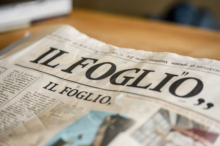 IL Foglio ایتالیا: اولین روزنامه هوش مصنوعی جهان 1 روزنامه