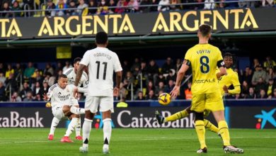 خلاصه بازی رئال مادرید 2-1 ویارئال؛ نجات کهکشانی‌ها توسط امباپه +ویدئو