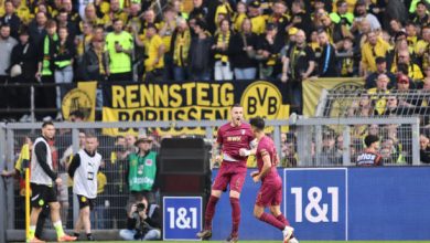 دورتموند ۰-۱ آگزبورگ: بی دقتی مهاجمان کار دست زنبورها داد!