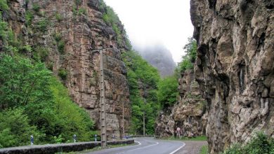 رفع خطر ریزش سنگ؛ جاده چالوس بازگشایی شد