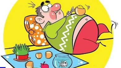 راهکارهایی برای جلوگیری از چاقی در نوروز 2 راهکارهایی برای جلوگیری از چاقی در نوروز