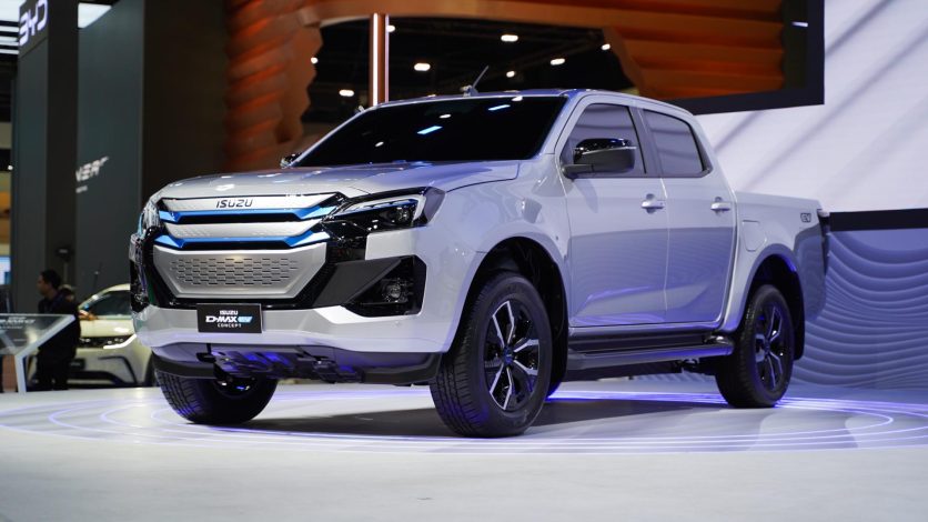 D-Max EV؛ پیکاپی اقتصادی با کارایی بالا و پیشرانه برقی 1 D-Max EV؛ پیکاپی اقتصادی با کارایی بالا و پیشرانه برقی