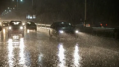 هشدار بارندگی هواشناسی