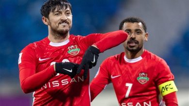 مصدومیت شدید سردار آزمون در فینال لیگ کاپ امارات؛ سردار به بازیهای ملی میرسد؟ 4 مصدومیت شدید سردار آزمون در فینال لیگ کاپ امارات