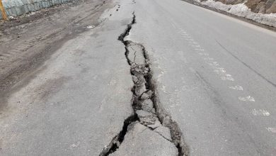 ممنوعیت تردد از کرج به چالوس به دلیل رانش زمین 4 ممنوعیت تردد از کرج به چالوس به دلیل رانش زمین