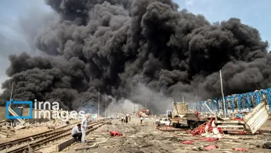 تصاویری هولناک از خسارات انفجار بندر شهید رجایی+عکس 9 تصاویری هولناک از خسارات انفجار بندر شهید رجایی