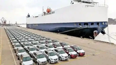 خسارات وارده به خودروهای وارداتی در بندر شهید رجایی+فیلم 4 خودروهای وارداتی در بندر شهید رجایی