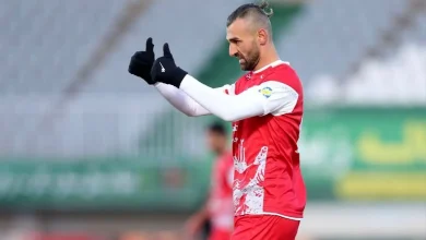 سردار دورسون در لباس پرسپولیس