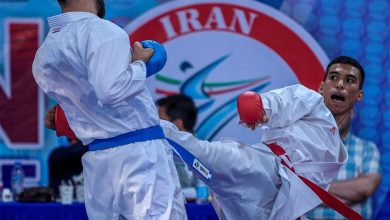 مرتضی نعمتی به مدال نقره کاراته آسیا رسید