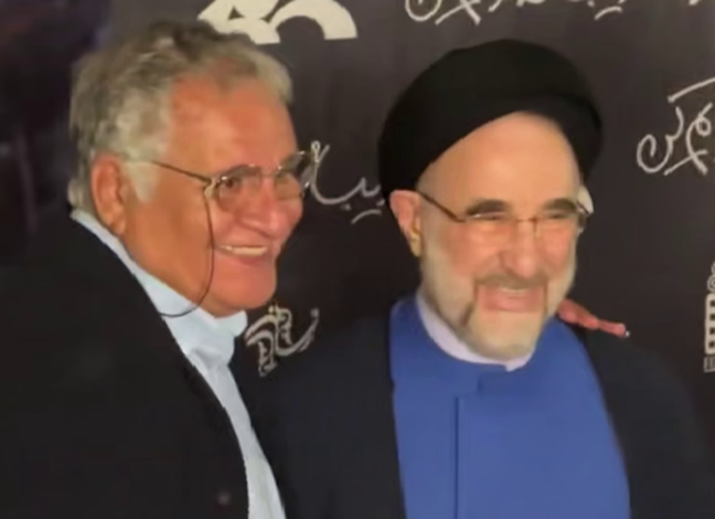 سید محمد خاتمی به افتتاحیه فیلم «زیبا صدایم کن» رفت! +ویدئو 1 سید محمد خاتمی به افتتاحیه فیلم «زیبا صدایم کن» رفت! +ویدئو