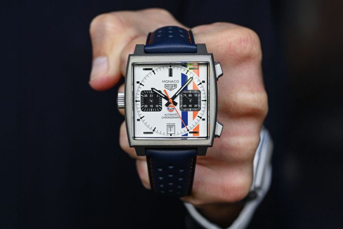 معرفی مدل جدید تگ هویر Monaco Chronograph x Gulf ۲۰۲۵ (مدل ۲۰۲۵) 1 معرفی مدل جدید تگ هویر Monaco Chronograph x Gulf ۲۰۲۵ (مدل ۲۰۲۵)