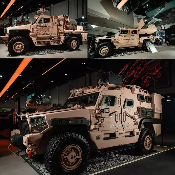 خودرو زرهی جدید امارات، کابوس پهپادها خواهد بود