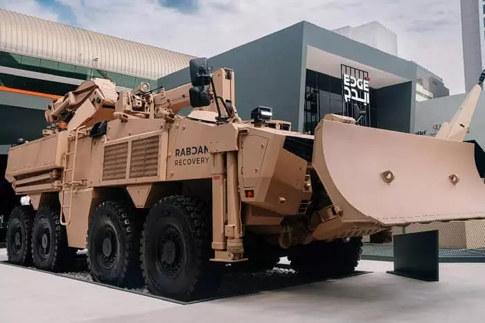 خودرو زرهی جدید امارات، کابوس پهپادها خواهد بود