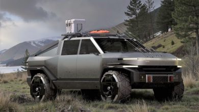 پیکاپ مفهومی GAC: تلفیق جسورانهای از سایبرتراک و هامر EV 2 پیکاپ مفهومی GAC: تلفیق جسورانهای از سایبرتراک و هامر EV