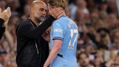 خداحافظی احساسی کوین دیبروینه از منچسترسیتی: اشک گواردیولا درآمد +فیلم 2 خداحافظی احساسی کوین دیبروینه از منچسترسیتی