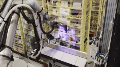 ربات جدید آمازون با حس لامسه