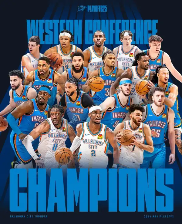 صعود قاطعانه اوکلاهاما سیتی تاندر به فینال NBA 2 صعود قاطعانه اوکلاهاما سیتی تاندر به فینال NBA