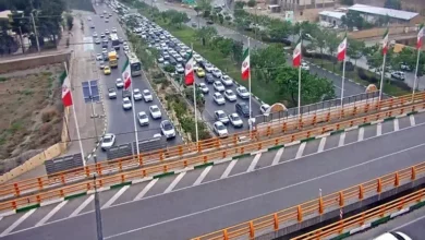 مسدودی سازی مسیر تهران کرج از امشب به مدت 8 شب