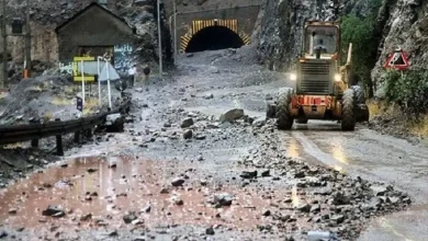 هشدار ریزش سنگ در مازندران