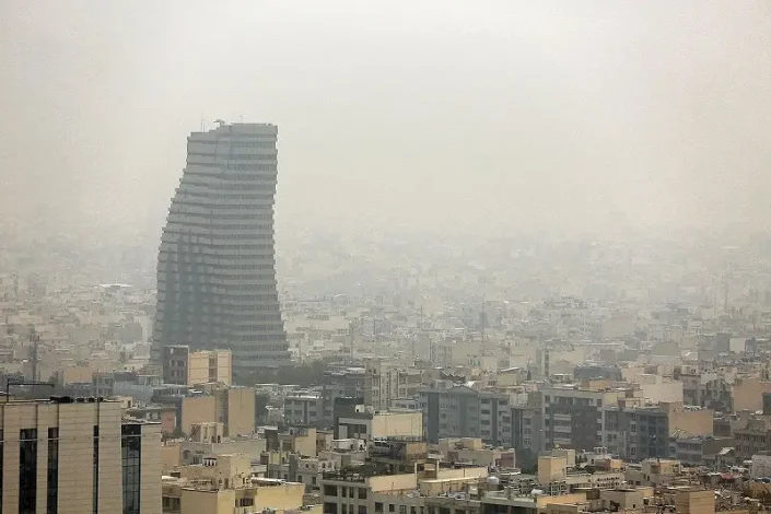 وضعیت کیفیت هوای تهران سه شنبه 16 اردیبهشت 1404 1 وضعیت کیفیت هوای تهران سه شنبه 16 اردیبهشت 1404