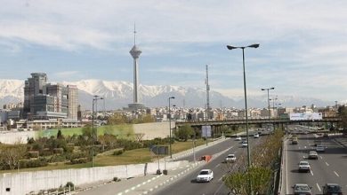 شاخص کیفیت هوای تهران امروز 14 اردیبهشت 1404