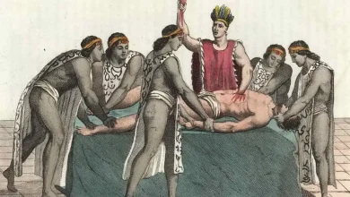  در مراسم‌های قربانی کردن انسان‌ آزتک‌ها چه می‌گذشت؟