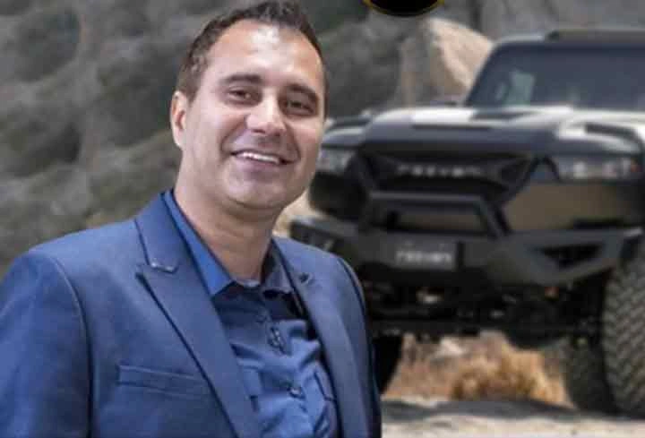  فریس رضوانی با خودروهای هیولا