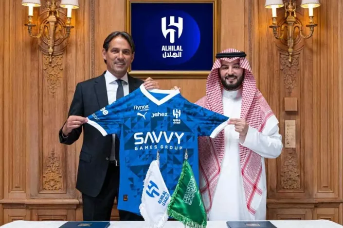 سیمونه اینزاگی به الهلال عربستان پیوست