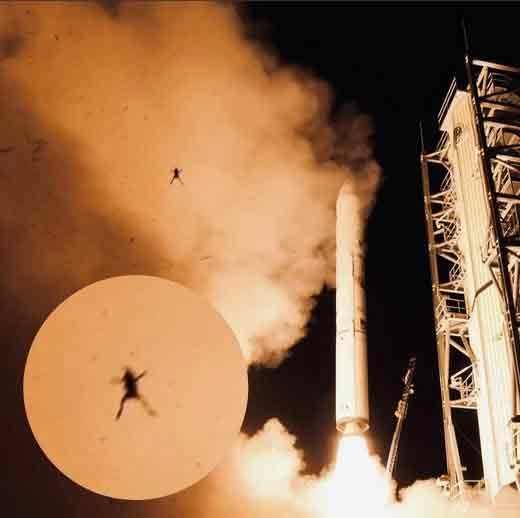 قورباغه نگونبخت تصادفا با موشک ناسا به فضا پرتاب شد! 2 قورباغه نگونبخت تصادفا با موشک ناسا به فضا پرتاب شد!