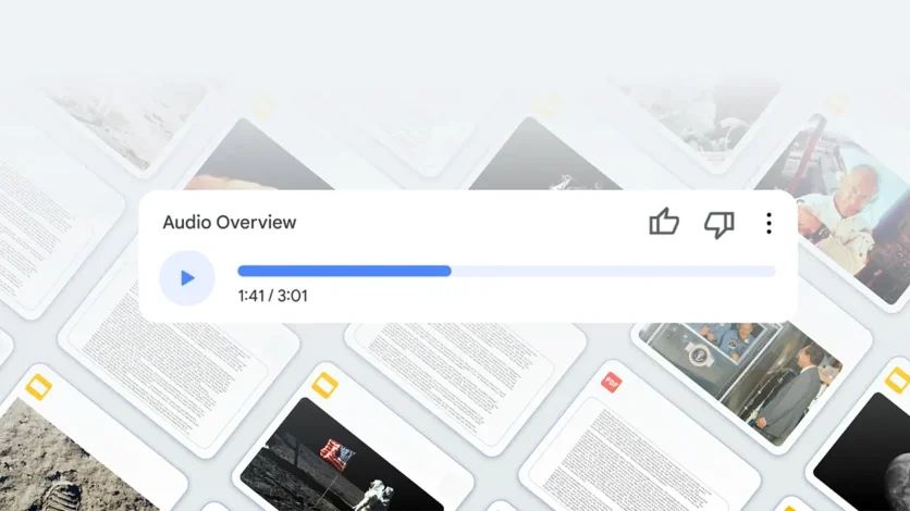 گوگل از Audio Overview رونمایی کرد؛ خلاصهساز صوتی نتایج جستجو 1 گوگل از Audio Overview رونمایی کرد؛ خلاصهساز صوتی نتایج جستجو