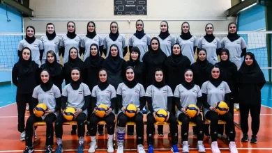 ترکیب تیم ملی والیبال زنان ایران برای جام ملت های آسیا