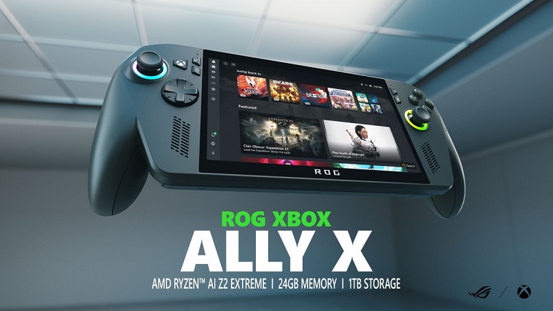 کنسول دستی ایکس باکس ROG Xbox Ally توسط مایکروسافت و ایسوس معرفی شد 3 کنسول دستی ایکس باکس ROG Xbox Ally X