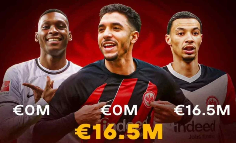 فرانکفورت فقط از فروش این ۳ بازیکن ۲۶۵ میلیون یورو به دست آورده!