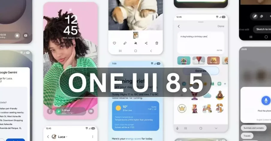 کدام گوشی‌های سامسونگ آپدیت One UI 8.5 را دریافت می‌کنند؟