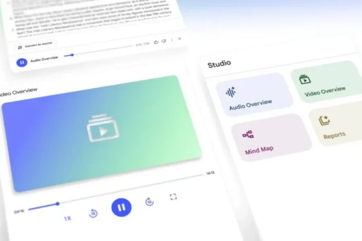آپدیت جدید هوش مصنوعی NotebookLM برای ساخت پادکست ویدیویی 1 آپدیت جدید هوش مصنوعی NotebookLM