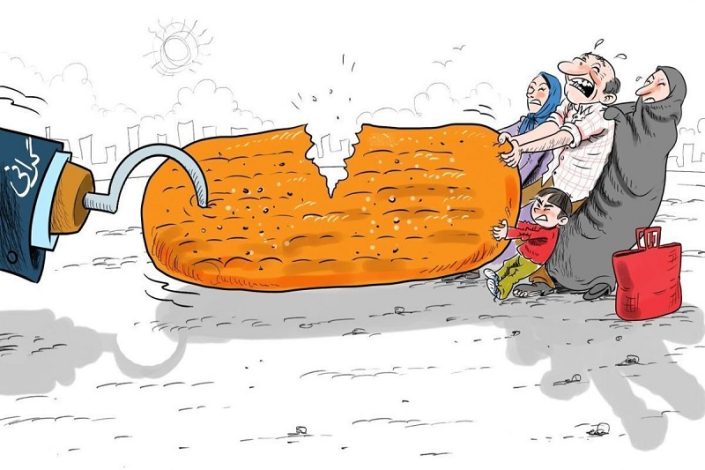 افزایش 80 درصدی قیمت نان