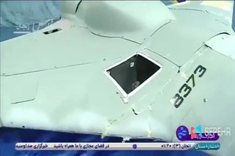 شکار پهپاد جاسوسی پیشرفته اسرائیل در زنجان