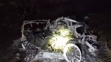 ماشین دیگو ژوتا بعد از تصادف