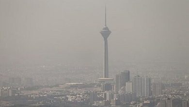 وضعیت هوای تهران قرمز شد