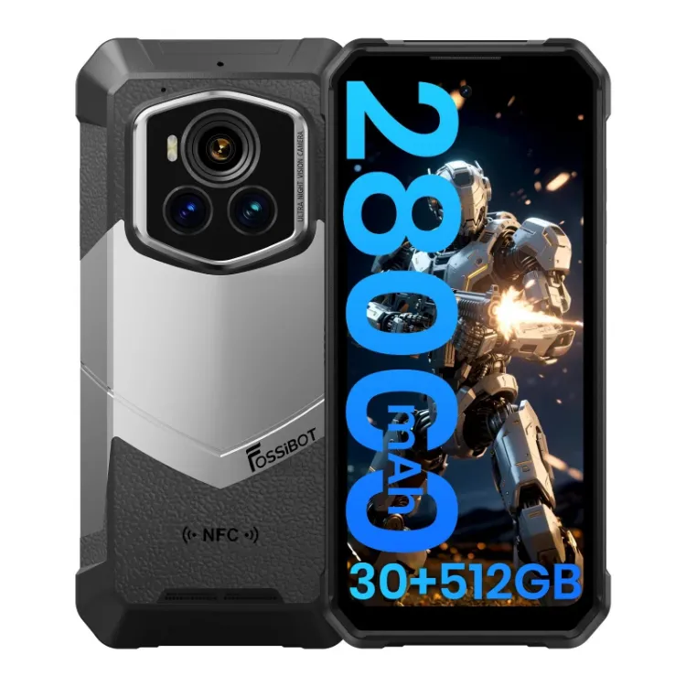 گوشی مقاوم FOSSiBOT F107 Pro با سیستم دید در شب رنگی معرفی شد +تصاویر 2 گوشی مقاوم FOSSiBOT F107 Pro