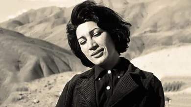 عکس کمتردیده شده از فروغ فرخزاد با لباس کابویی+ عکس