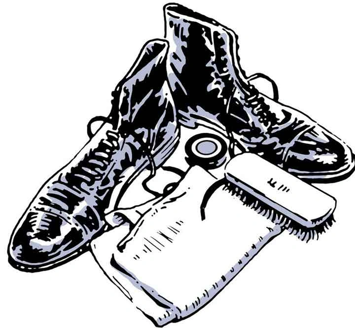 راهنمای تصویری نگهداری از کفش‌ های چرمی