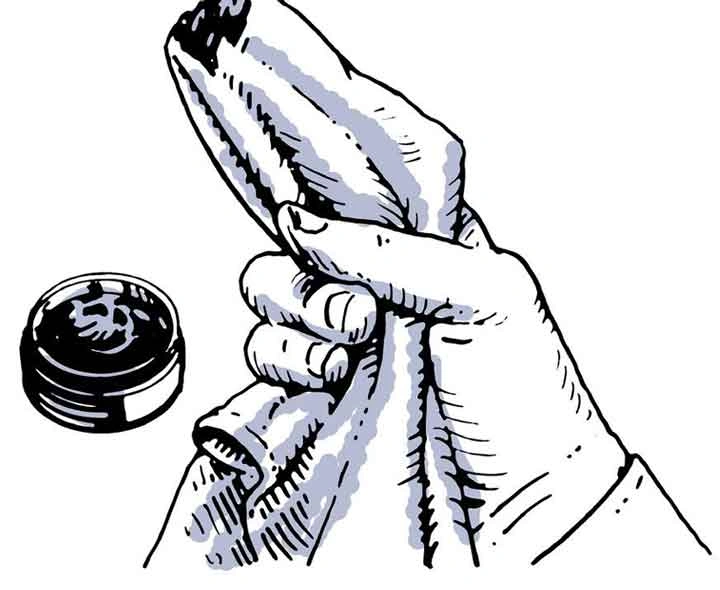 راهنمای تصویری نگهداری از کفش‌ های چرمی