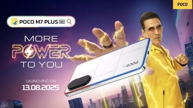 پوکو M7 پلاس با دوربین 50MP و باتری غول‌پیکر 7000mAh رونمایی شد
